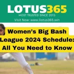 Women’s Big Bash League 2024 Schedule: All You Need to Know