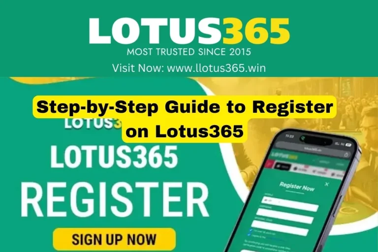 Step-by-Step Guide to Register on Lotus365