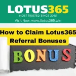 How to Claim Lotus365 Referral Bonuses