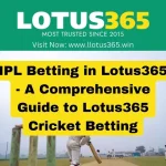 IPL Betting in Lotus365 - A Comprehensive Guide to Lotus365 Cricket Betting